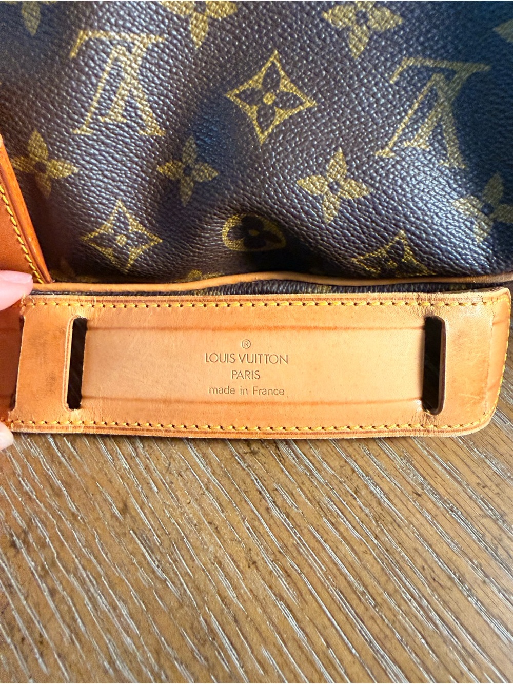 Louis Vuitton Monogram Canvas SAUMER 35 Messenger Bag SUPER NICE! Clean! - Picture 8 of 16
